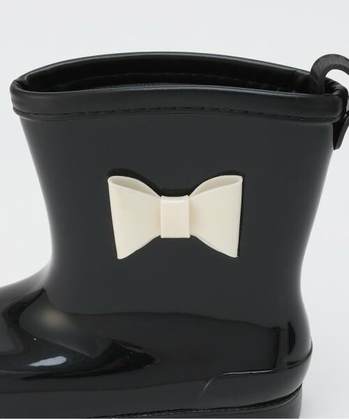Lycee mine / リセマイン レインシューズ | リボン付バイカラーレインブーツ | 詳細5