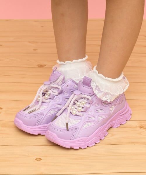 Lycee mine / リセマイン スニーカー | パール付きスニーカー | 詳細18