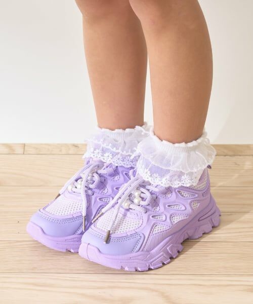 Lycee mine / リセマイン スニーカー | パール付きスニーカー | 詳細5