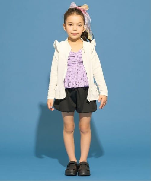 Lycee mine / リセマイン 水着・スイムグッズ | 【予約/2026年3月下旬～4月上旬入荷予定】【SWIM】【UV カット】裾フリルフルジップラッシュガード | 詳細11