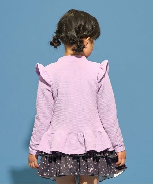 Lycee mine / リセマイン 水着・スイムグッズ | 【予約/2026年3月下旬～4月上旬入荷予定】【SWIM】【UV カット】裾フリルフルジップラッシュガード | 詳細15