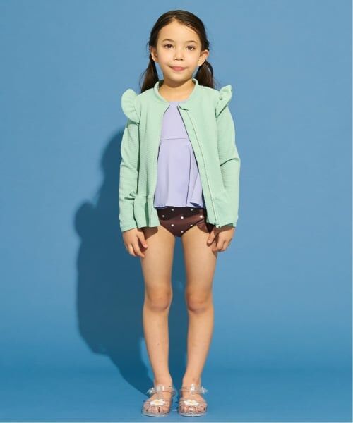 Lycee mine / リセマイン 水着・スイムグッズ | 【予約/2026年3月下旬～4月上旬入荷予定】【SWIM】【UV カット】裾フリルフルジップラッシュガード | 詳細16