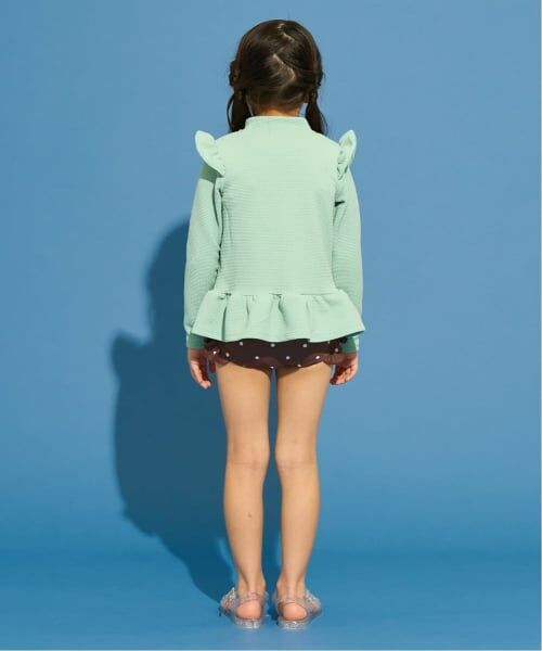 Lycee mine / リセマイン 水着・スイムグッズ | 【予約/2026年3月下旬～4月上旬入荷予定】【SWIM】【UV カット】裾フリルフルジップラッシュガード | 詳細18