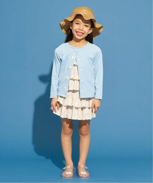 Lycee mine / リセマイン 水着・スイムグッズ | 【予約/2026年3月下旬～4月上旬入荷予定】【SWIM】【UVカット】リボン付きカーディガン型ラッシュガード | 詳細14