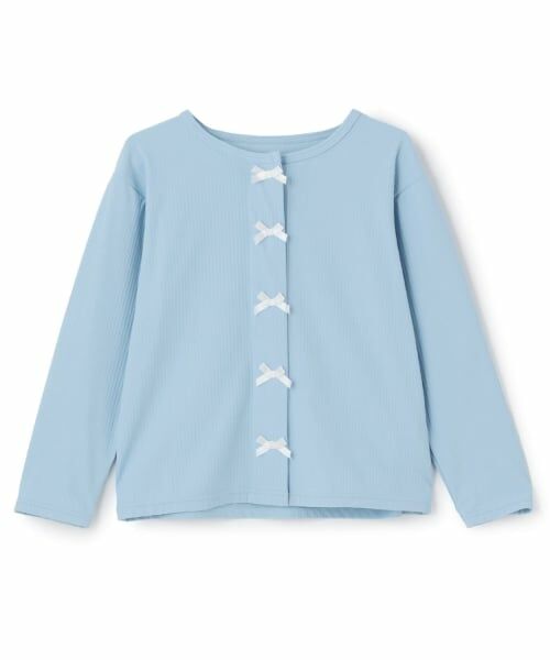 Lycee mine / リセマイン 水着・スイムグッズ | 【予約/2026年3月下旬～4月上旬入荷予定】【SWIM】【UVカット】リボン付きカーディガン型ラッシュガード | 詳細3