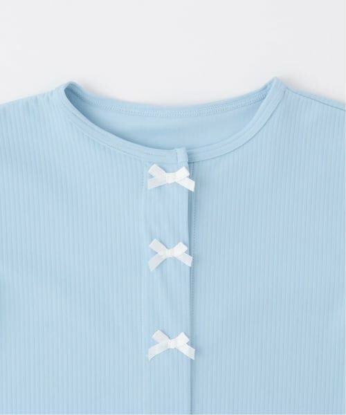 Lycee mine / リセマイン 水着・スイムグッズ | 【予約/2026年3月下旬～4月上旬入荷予定】【SWIM】【UVカット】リボン付きカーディガン型ラッシュガード | 詳細5