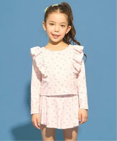 Lycee mine / リセマイン 水着・スイムグッズ | 【予約/2026年3月下旬～4月上旬入荷予定】【SWIM】【UV カット】花柄フリルラッシュガード・スカパンセット