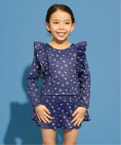 Lycee mine / リセマイン 水着・スイムグッズ | 【予約/2026年3月下旬～4月上旬入荷予定】【SWIM】【UV カット】花柄フリルラッシュガード・スカパンセット