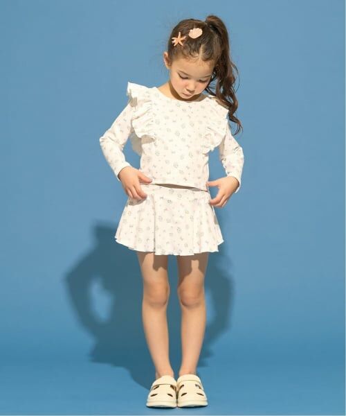 Lycee mine / リセマイン 水着・スイムグッズ | 【予約/2026年3月下旬～4月上旬入荷予定】【SWIM】【UV カット】花柄フリルラッシュガード・スカパンセット | 詳細16