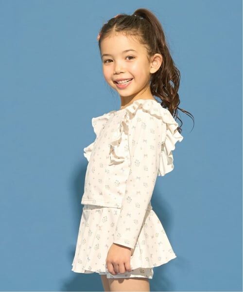 Lycee mine / リセマイン 水着・スイムグッズ | 【予約/2026年3月下旬～4月上旬入荷予定】【SWIM】【UV カット】花柄フリルラッシュガード・スカパンセット | 詳細17