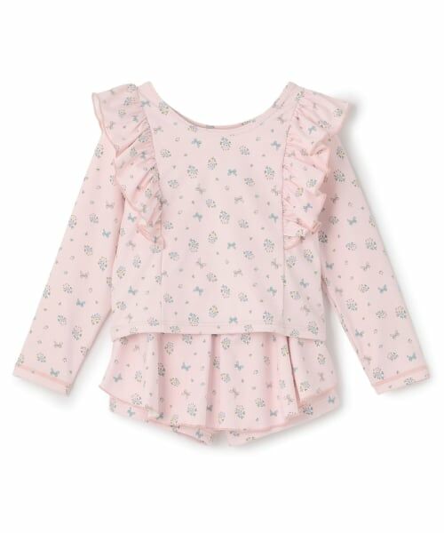 Lycee mine / リセマイン 水着・スイムグッズ | 【予約/2026年3月下旬～4月上旬入荷予定】【SWIM】【UV カット】花柄フリルラッシュガード・スカパンセット | 詳細2