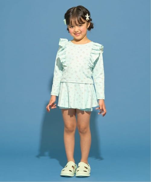 Lycee mine / リセマイン 水着・スイムグッズ | 【予約/2026年3月下旬～4月上旬入荷予定】【SWIM】【UV カット】花柄フリルラッシュガード・スカパンセット | 詳細23