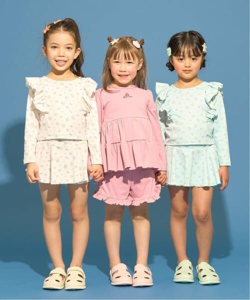 Lycee mine / リセマイン 水着・スイムグッズ | 【予約/2026年3月下旬～4月上旬入荷予定】【SWIM】【UV カット】花柄フリルラッシュガード・スカパンセット | 詳細25