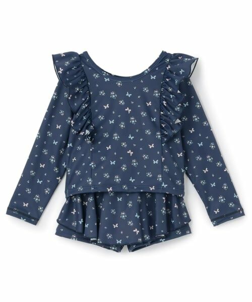 Lycee mine / リセマイン 水着・スイムグッズ | 【予約/2026年3月下旬～4月上旬入荷予定】【SWIM】【UV カット】花柄フリルラッシュガード・スカパンセット | 詳細4