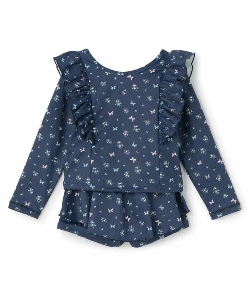 Lycee mine / リセマイン 水着・スイムグッズ | 【予約/2026年3月下旬～4月上旬入荷予定】【SWIM】【UV カット】花柄フリルラッシュガード・スカパンセット | 詳細5