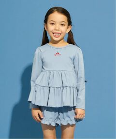 Lycee mine / リセマイン 水着・スイムグッズ | 【予約/2026年3月下旬～4月上旬入荷予定】【SWIM】【UVカット】ティアードラッシュガード・フリルパンツセット