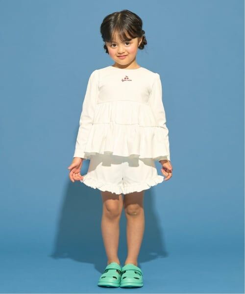 Lycee mine / リセマイン 水着・スイムグッズ | 【予約/2026年3月下旬～4月上旬入荷予定】【SWIM】【UVカット】ティアードラッシュガード・フリルパンツセット | 詳細14