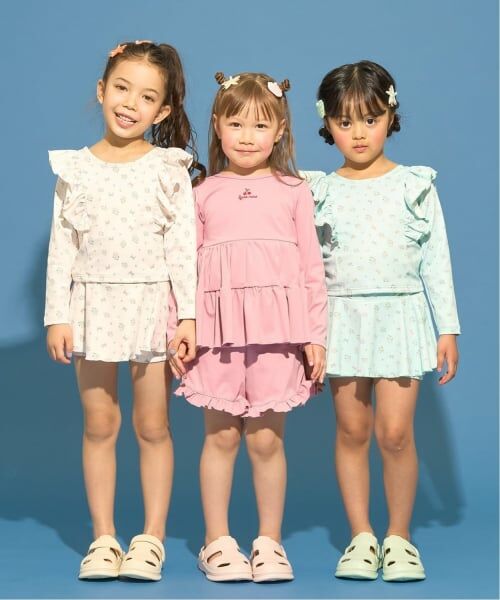 Lycee mine / リセマイン 水着・スイムグッズ | 【予約/2026年3月下旬～4月上旬入荷予定】【SWIM】【UVカット】ティアードラッシュガード・フリルパンツセット | 詳細21