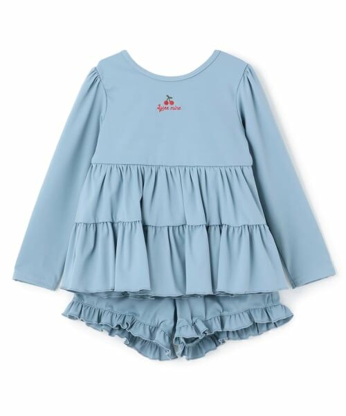 Lycee mine / リセマイン 水着・スイムグッズ | 【予約/2026年3月下旬～4月上旬入荷予定】【SWIM】【UVカット】ティアードラッシュガード・フリルパンツセット | 詳細3