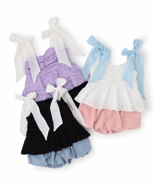 Lycee mine / リセマイン 水着・スイムグッズ | 【予約/2026年3月下旬～4月上旬入荷予定】【SWIM】【UVカット】レーストップス・バルーンパンツセパレート水着 | 詳細12