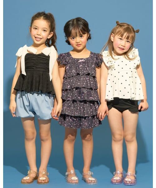 Lycee mine / リセマイン 水着・スイムグッズ | 【SWIM】【UVカット】レーストップス・バルーンパンツセパレート水着【子供服】【キッズ】【女の子】 | 詳細21