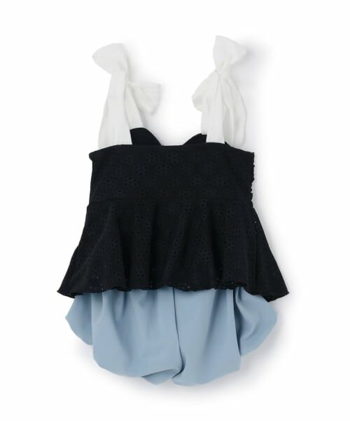 Lycee mine / リセマイン 水着・スイムグッズ | 【予約/2026年3月下旬～4月上旬入荷予定】【SWIM】【UVカット】レーストップス・バルーンパンツセパレート水着 | 詳細4