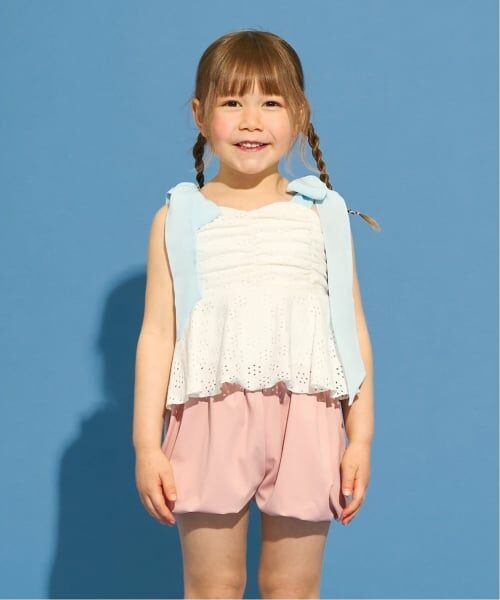 Lycee mine / リセマイン 水着・スイムグッズ | 【予約/2026年3月下旬～4月上旬入荷予定】【SWIM】【UVカット】レーストップス・バルーンパンツセパレート水着（オフホワイト）