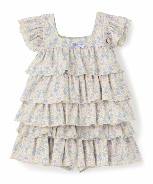 Lycee mine / リセマイン 水着・スイムグッズ | 【予約/2026年3月下旬～4月上旬入荷予定】【SWIM】【UVカット】ティアードトップス・ティアードスカートセパレート水着 | 詳細1