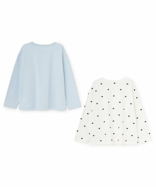 Lycee mine / リセマイン Tシャツ | 【綿100％】 【スクール対応】AラインTシャツ(２枚セット) | 詳細1