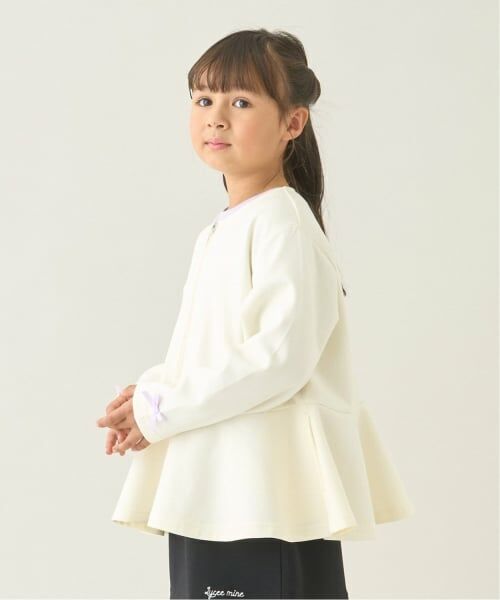 Lycee mine / リセマイン パーカー | 【スクール対応】【パフスウェット】ペプラムフルジップアップ | 詳細13