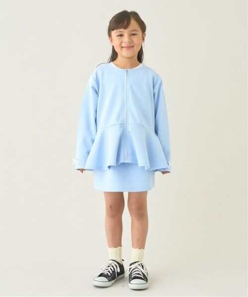 Lycee mine / リセマイン パーカー | 【スクール対応】【パフスウェット】ペプラムフルジップアップ | 詳細15