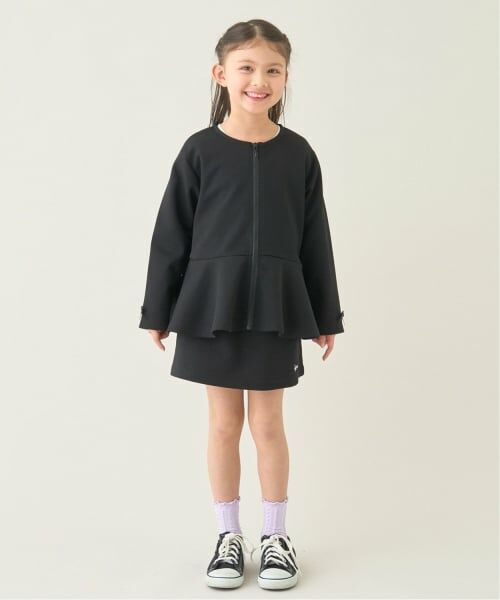 Lycee mine / リセマイン パーカー | 【スクール対応】【パフスウェット】ペプラムフルジップアップ | 詳細17