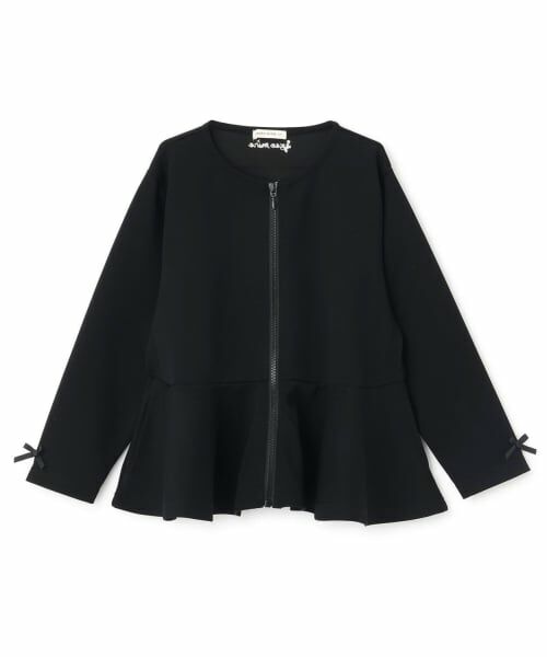 Lycee mine / リセマイン パーカー | 【スクール対応】【パフスウェット】ペプラムフルジップアップ | 詳細2