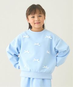 Lycee mine / リセマイン スウェット | 【スクール対応】【パフスェット】リボンプルオーバー