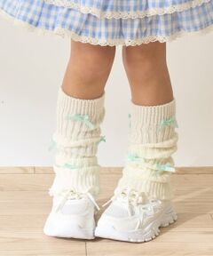 Lycee mine / リセマイン レッグウォーマー | ちびリボン付きルーズソックス