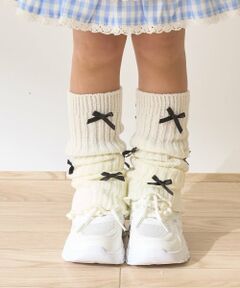 Lycee mine / リセマイン レッグウォーマー | ちびリボン付きルーズソックス