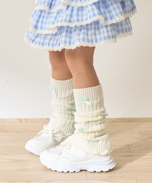 Lycee mine / リセマイン レッグウォーマー | ちびリボン付きルーズソックス | 詳細13