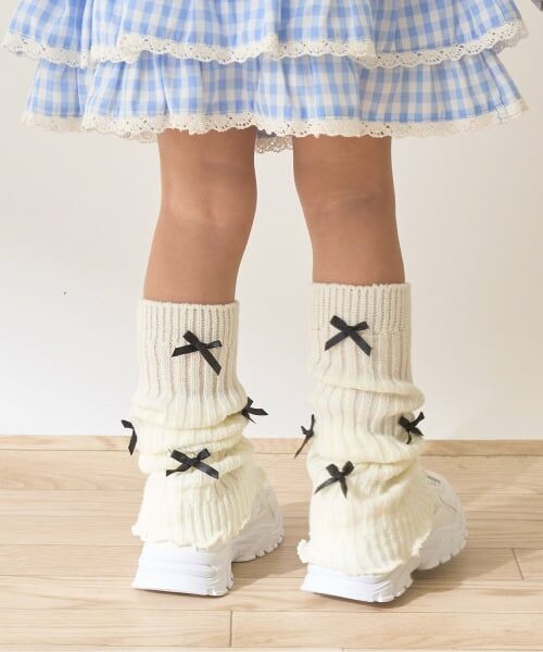 Lycee mine / リセマイン レッグウォーマー | ちびリボン付きルーズソックス | 詳細16