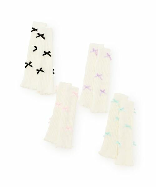 Lycee mine / リセマイン レッグウォーマー | ちびリボン付きルーズソックス | 詳細8