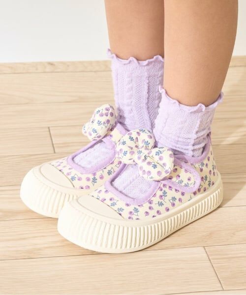 Lycee mine / リセマイン スニーカー | フラワーオープンスニーカー | 詳細13