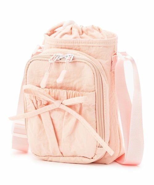 Lycee mine / リセマイン ショルダーバッグ | 【スクール対応】ポケット付きボトルカバー（ピンク）