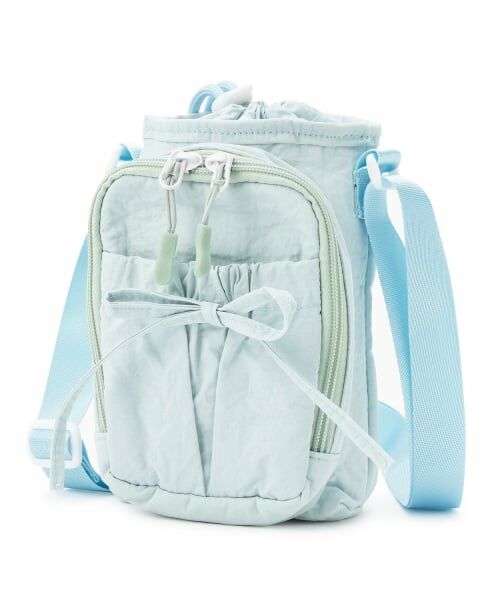 Lycee mine / リセマイン ショルダーバッグ | 【スクール対応】ポケット付きボトルカバー（サックス）