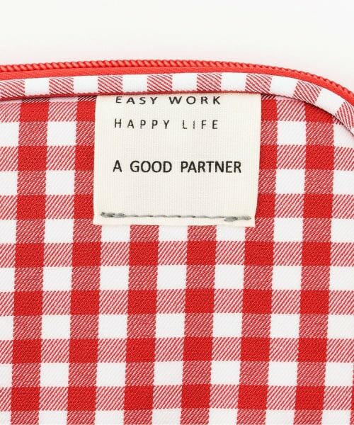 Lycee mine / リセマイン ポーチ | 【スクール対応】ギンガムチェックタブレットケース(11インチ) | 詳細3