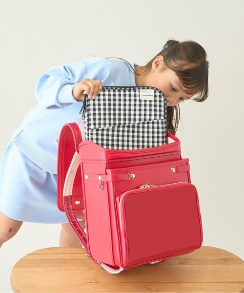 Lycee mine / リセマイン ポーチ | 【スクール対応】ギンガムチェックタブレットケース(11インチ) | 詳細8