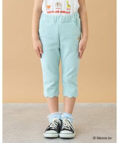 Lycee mine / リセマイン その他パンツ | 【ともパン】裾スカラップ7分丈カプリパンツ