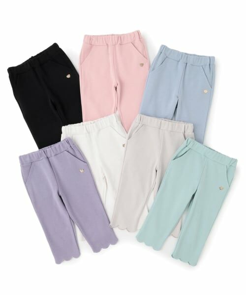 Lycee mine / リセマイン その他パンツ | 【ともパン】裾スカラップ7分丈カプリパンツ | 詳細14