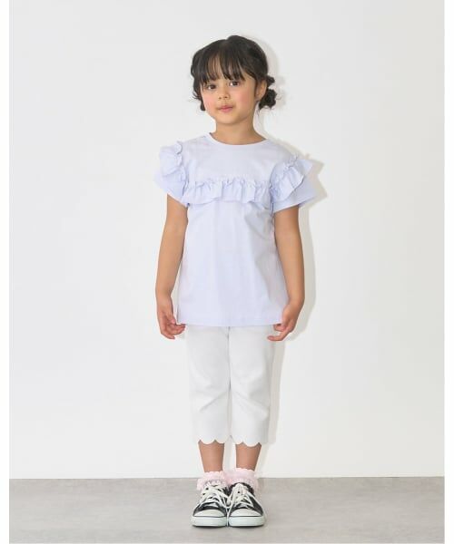 Lycee mine / リセマイン その他パンツ | 【ともパン】裾スカラップ7分丈カプリパンツ | 詳細16