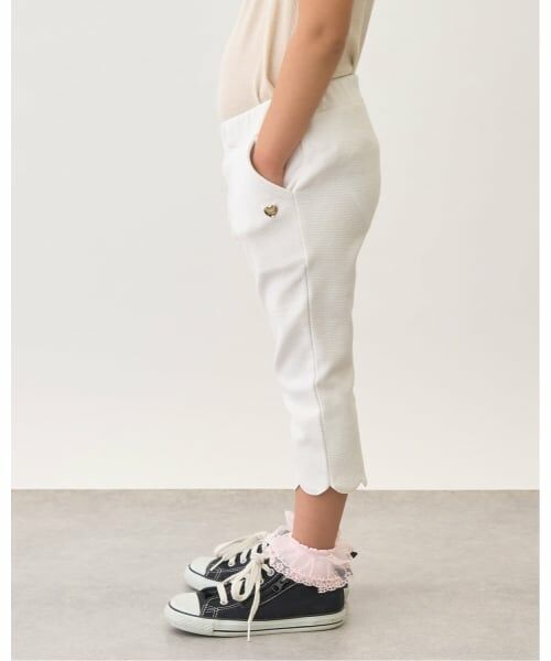 Lycee mine / リセマイン その他パンツ | 【ともパン】裾スカラップ7分丈カプリパンツ | 詳細17