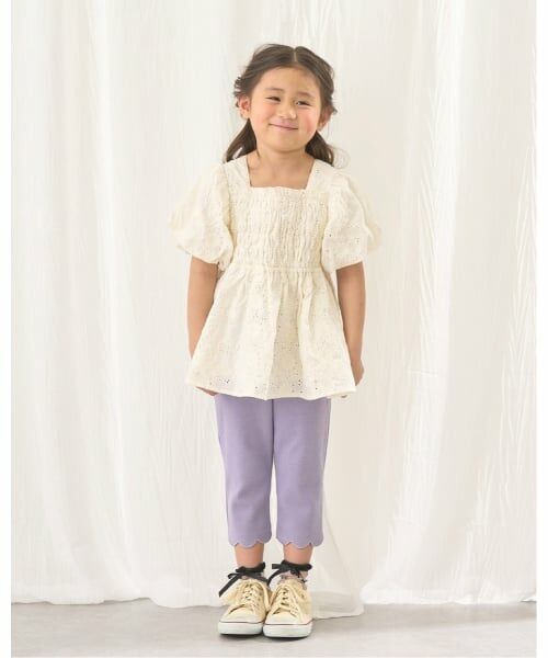 Lycee mine / リセマイン その他パンツ | 【ともパン】裾スカラップ7分丈カプリパンツ | 詳細23