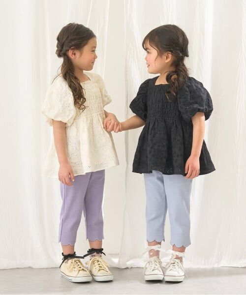 Lycee mine / リセマイン その他パンツ | 【ともパン】裾スカラップ7分丈カプリパンツ | 詳細30